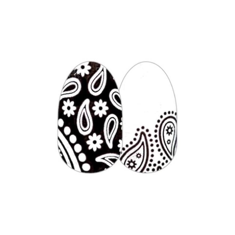 Color Street ‘Bandana Republic’ clear overlay *retired* nail strips